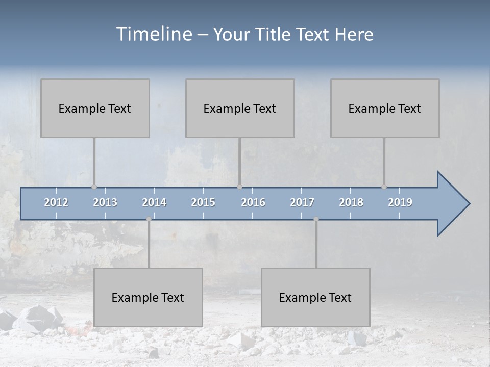 Dirty Steel Urban PowerPoint Template