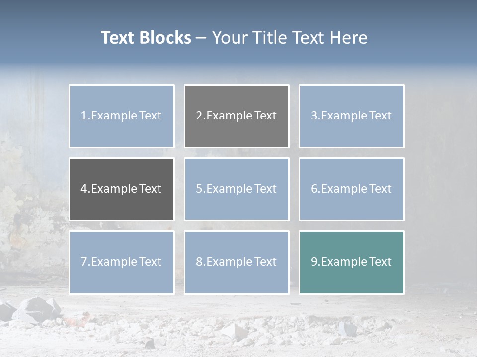 Dirty Steel Urban PowerPoint Template