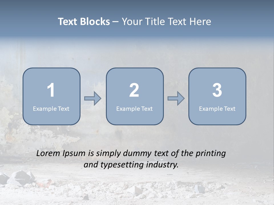 Dirty Steel Urban PowerPoint Template