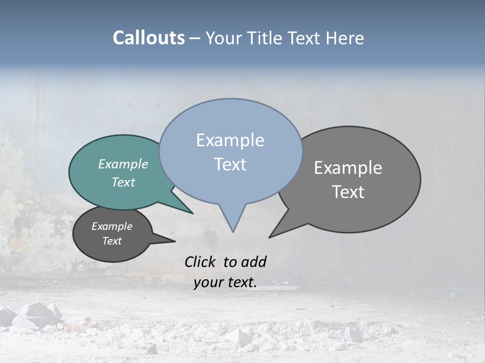 Dirty Steel Urban PowerPoint Template