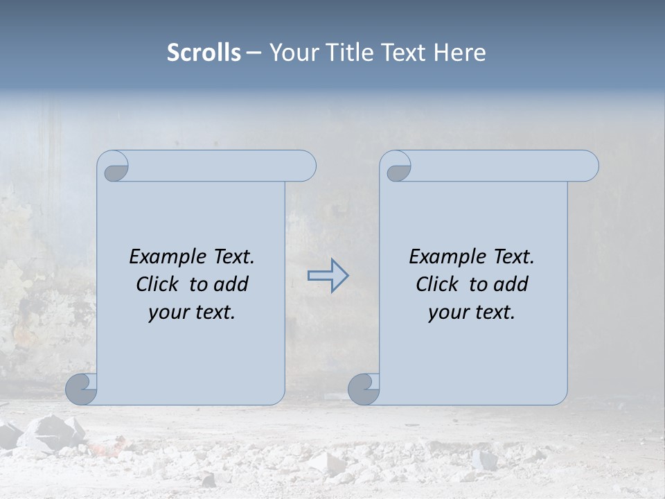 Dirty Steel Urban PowerPoint Template