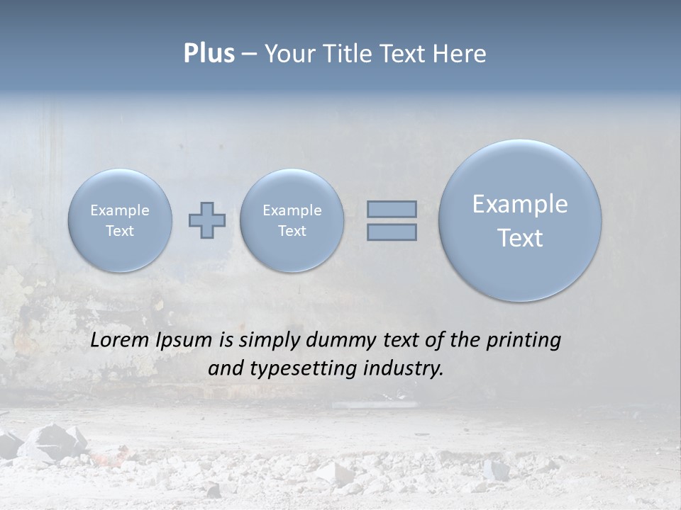 Dirty Steel Urban PowerPoint Template