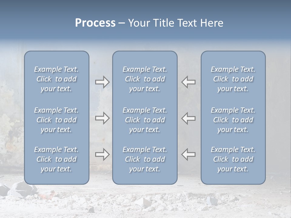 Dirty Steel Urban PowerPoint Template