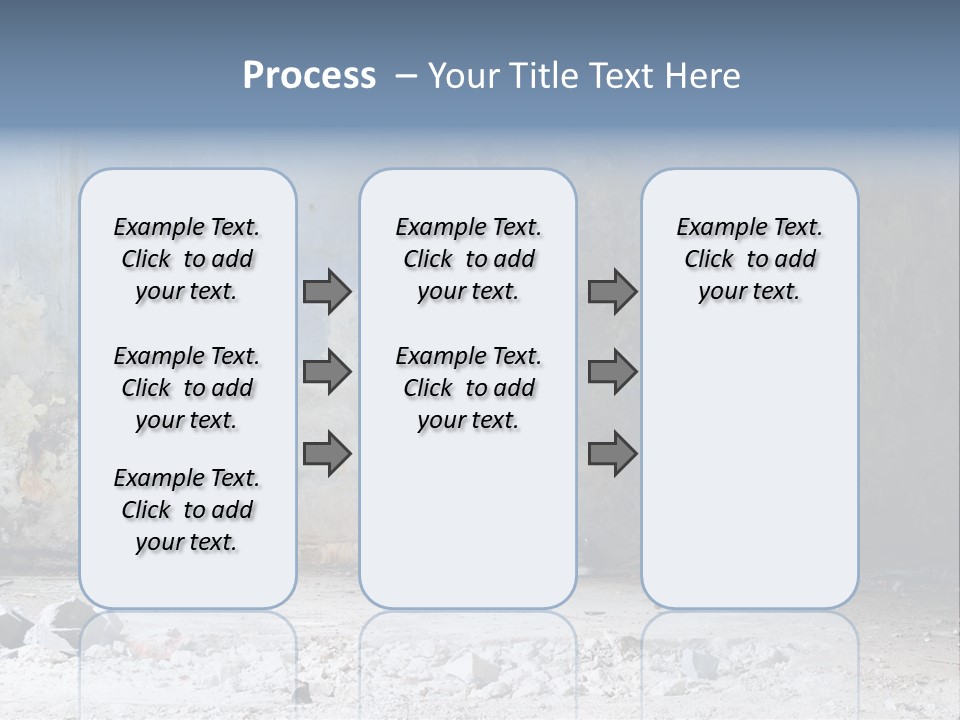 Dirty Steel Urban PowerPoint Template