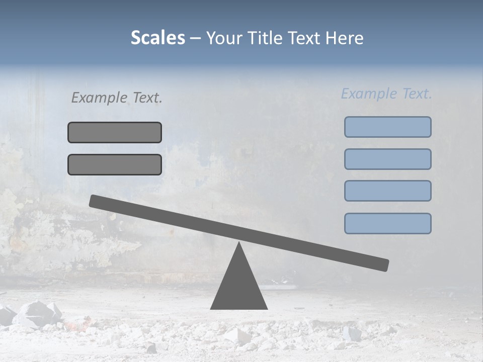 Dirty Steel Urban PowerPoint Template