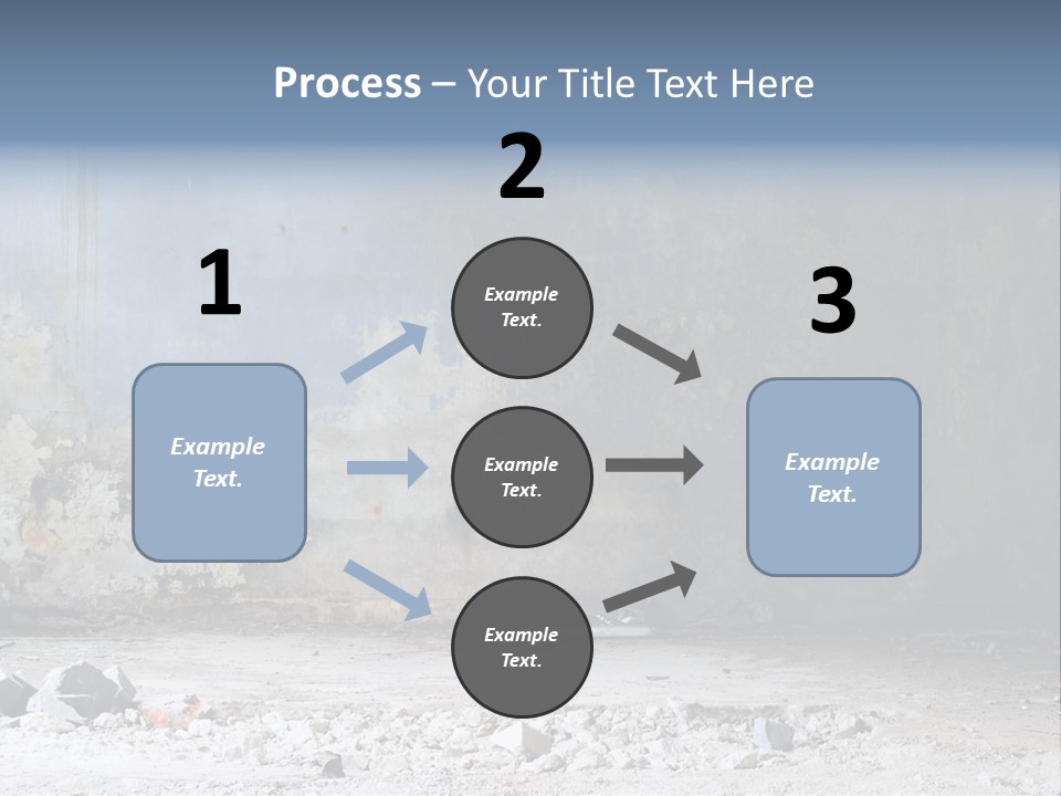 Dirty Steel Urban PowerPoint Template