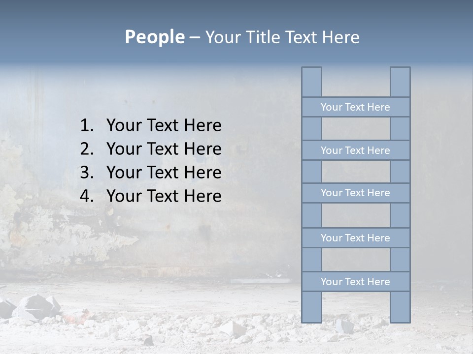 Dirty Steel Urban PowerPoint Template