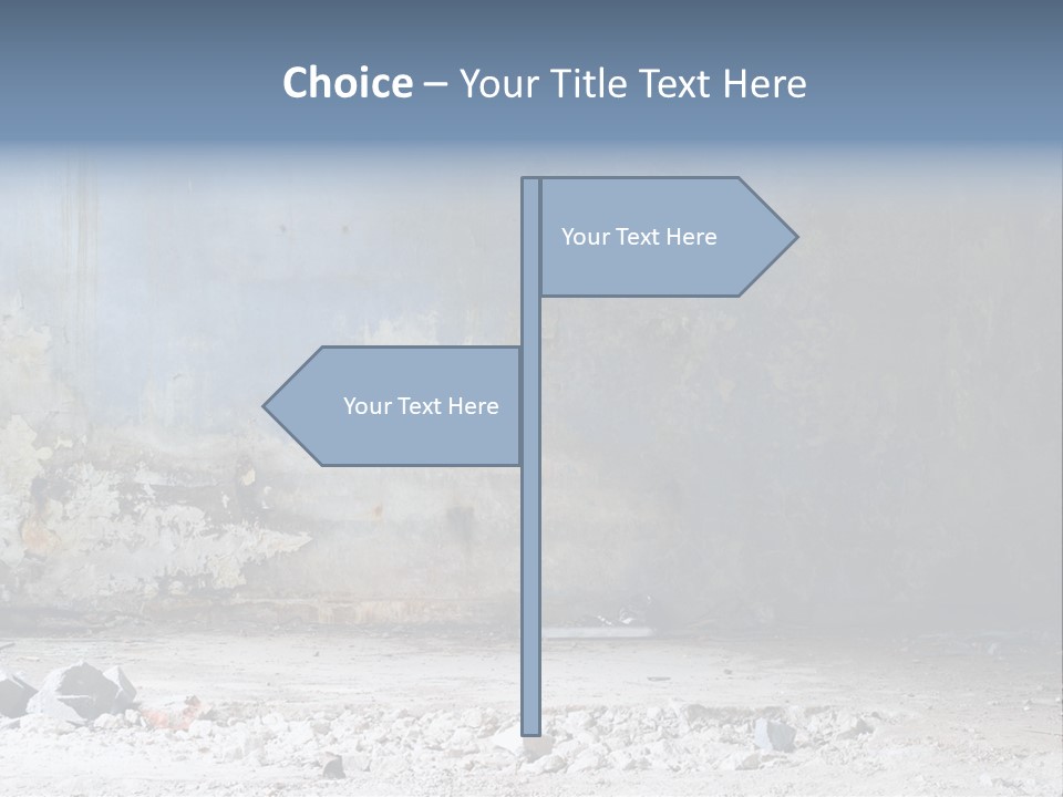 Dirty Steel Urban PowerPoint Template