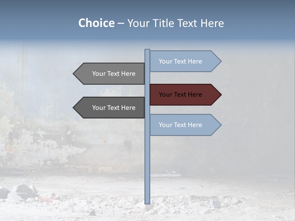 Dirty Steel Urban PowerPoint Template