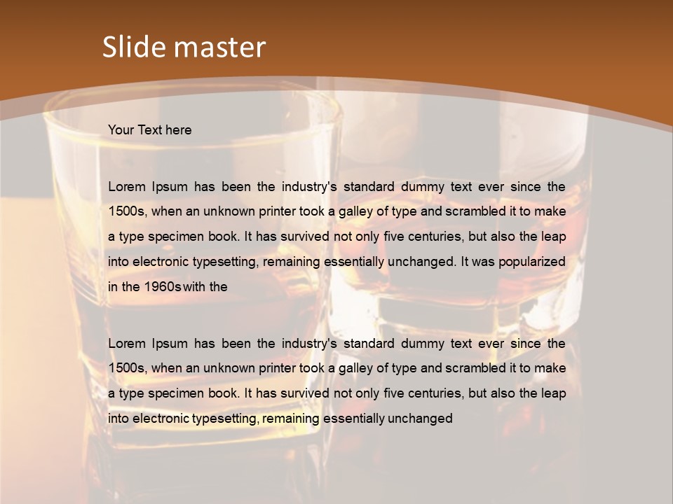 Whiskey Tasting PowerPoint Template