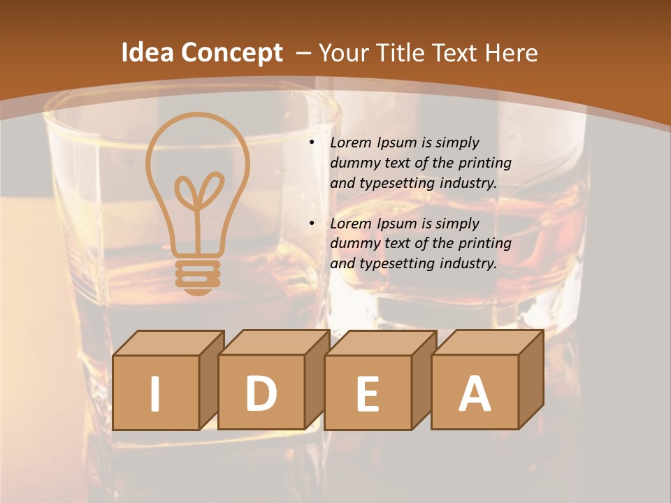 Whiskey Tasting PowerPoint Template