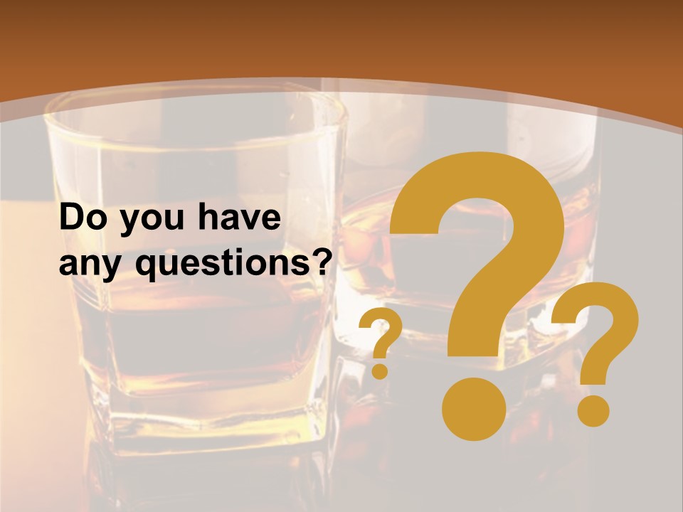 Whiskey Tasting PowerPoint Template