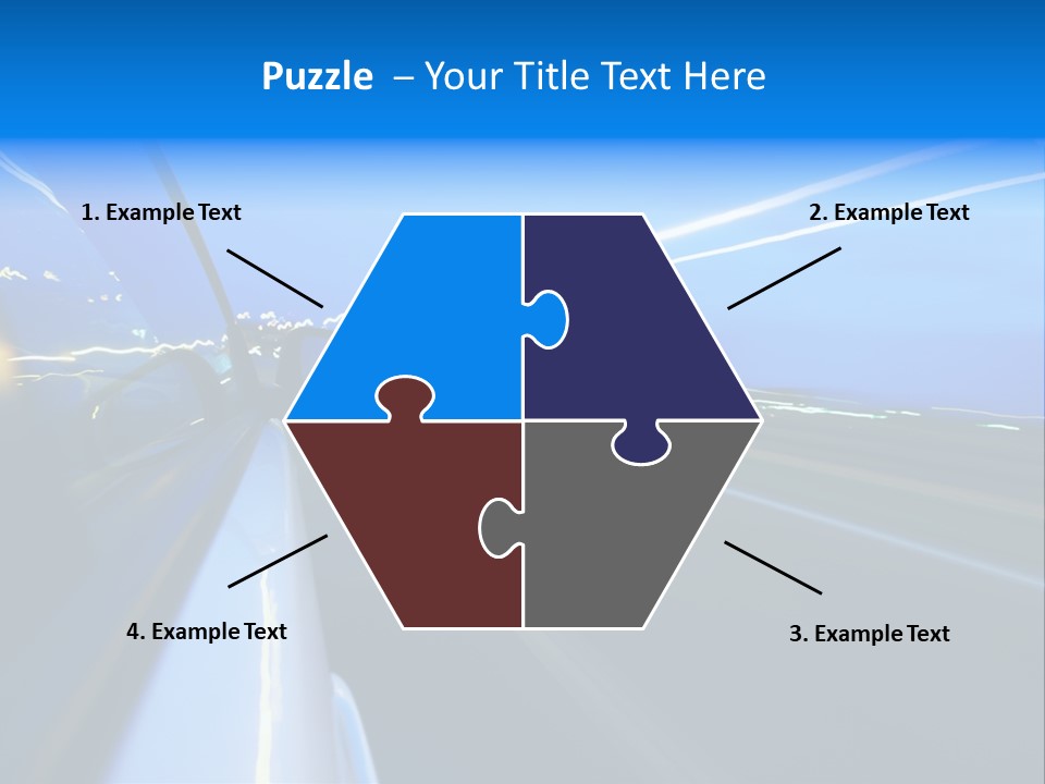 Traffic Metal Glass PowerPoint Template
