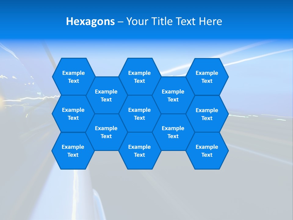 Traffic Metal Glass PowerPoint Template