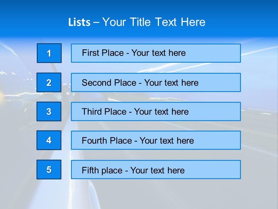 Traffic Metal Glass PowerPoint Template