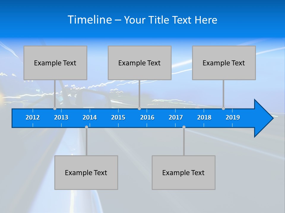 Traffic Metal Glass PowerPoint Template