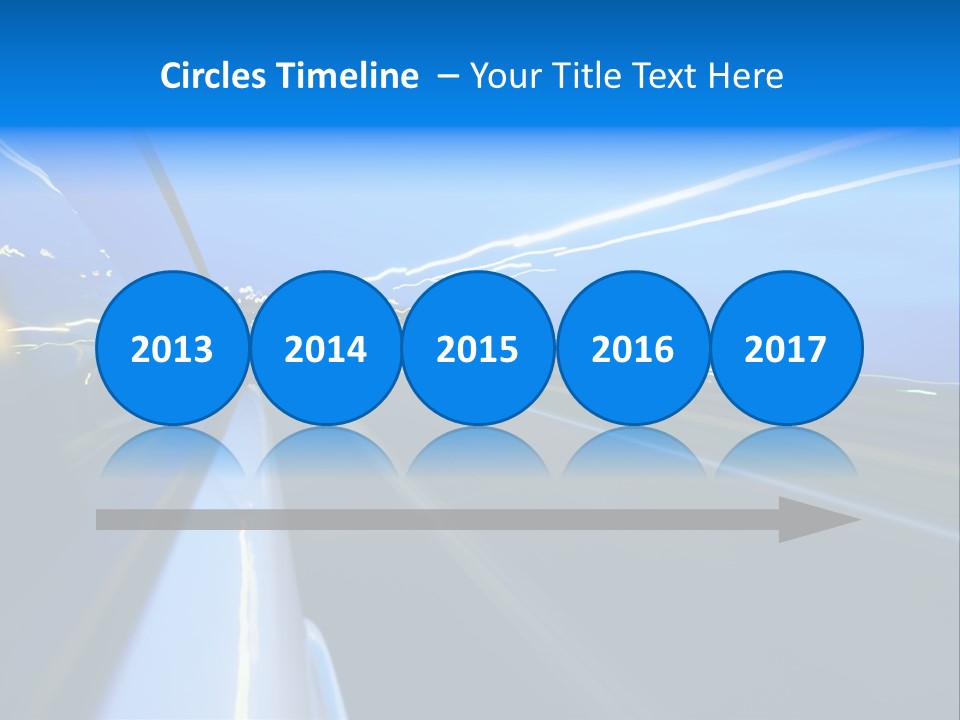 Traffic Metal Glass PowerPoint Template