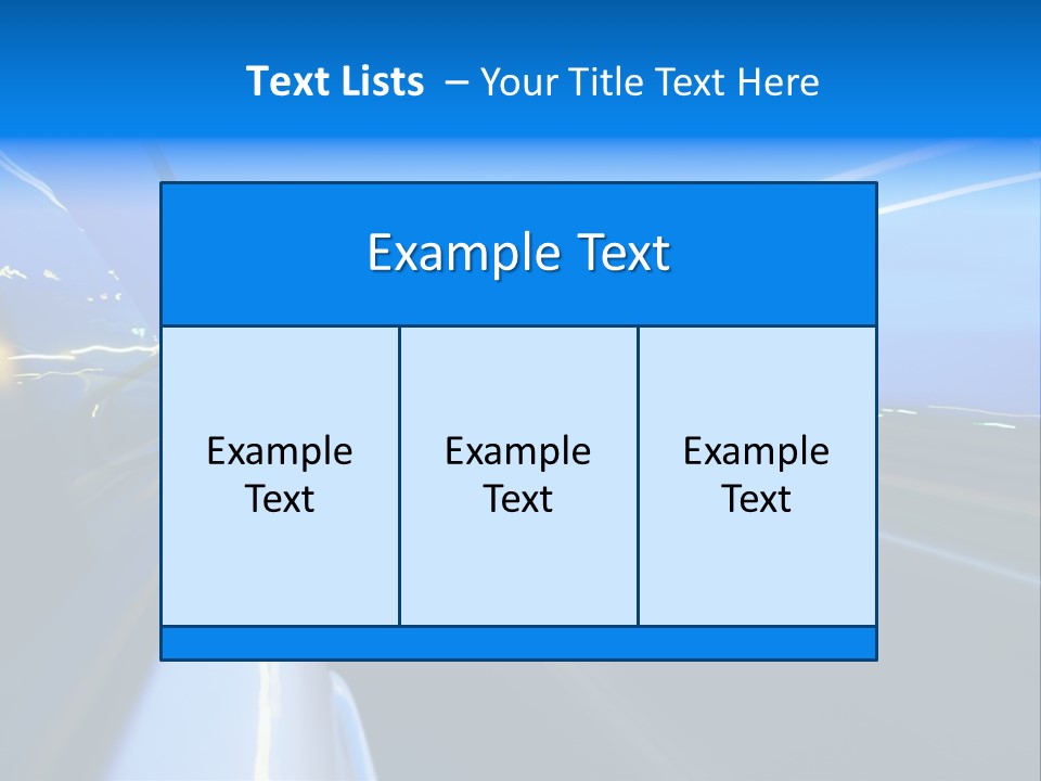 Traffic Metal Glass PowerPoint Template