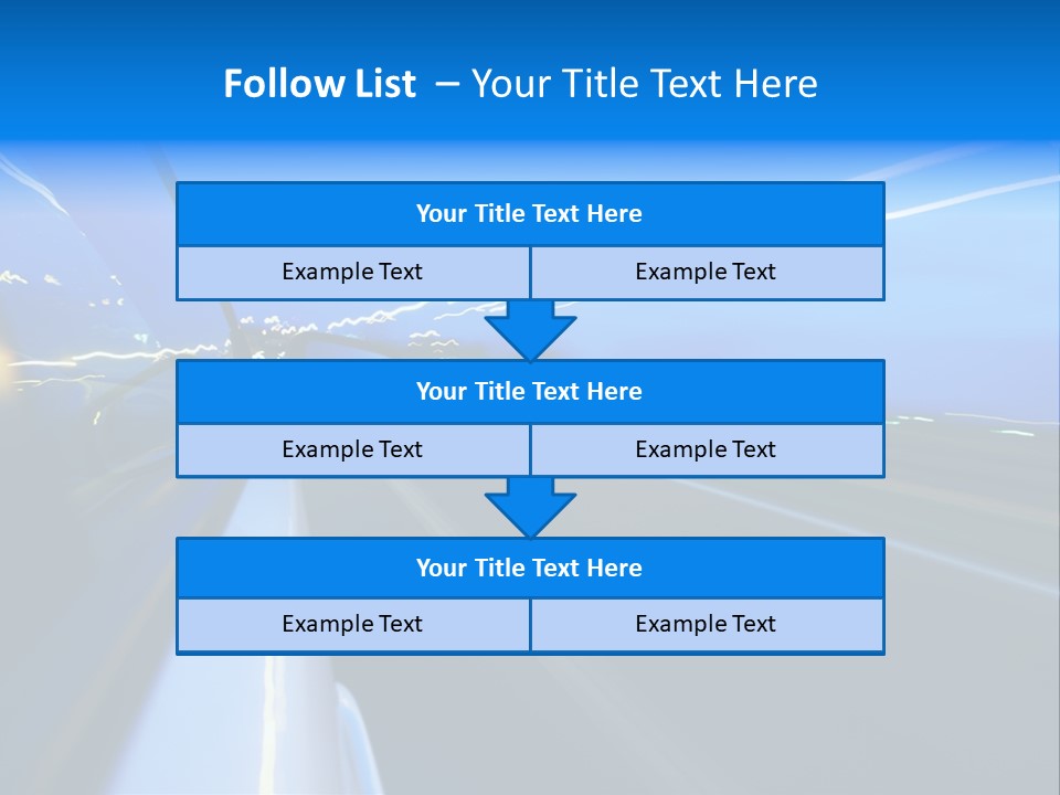 Traffic Metal Glass PowerPoint Template