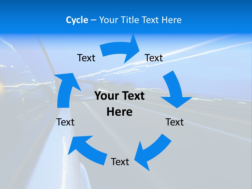 Traffic Metal Glass PowerPoint Template