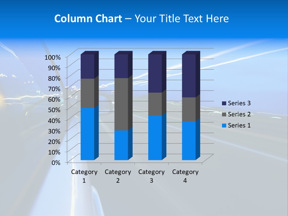 Traffic Metal Glass PowerPoint Template