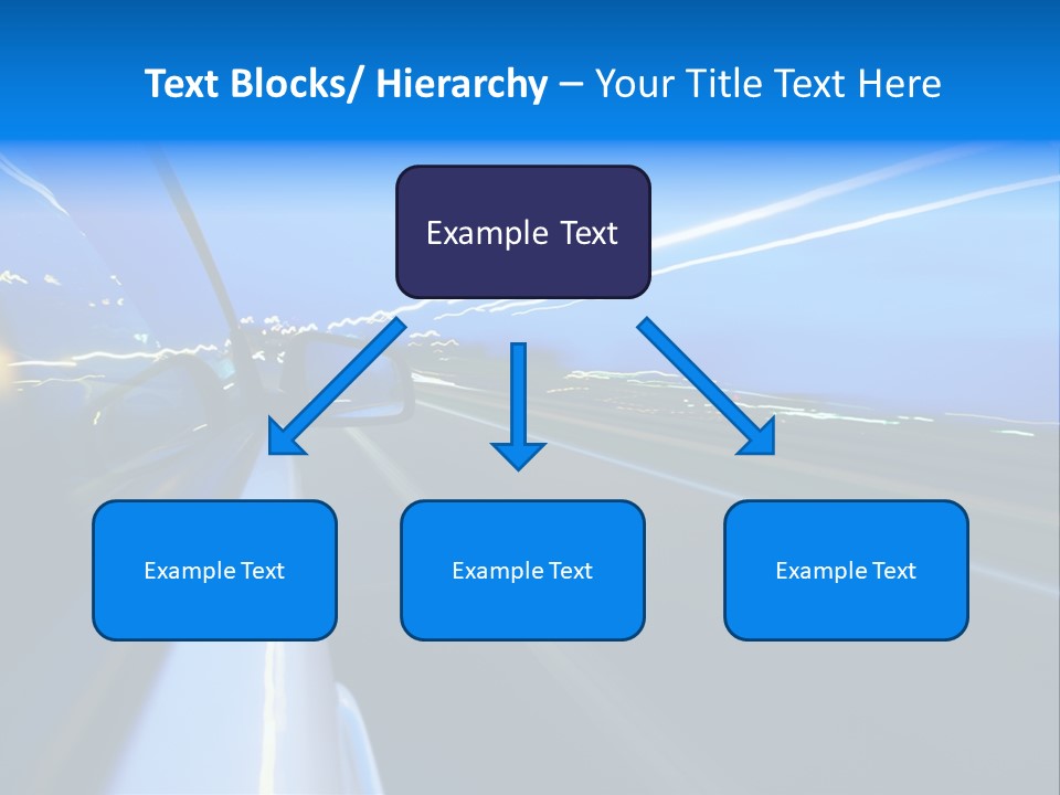 Traffic Metal Glass PowerPoint Template