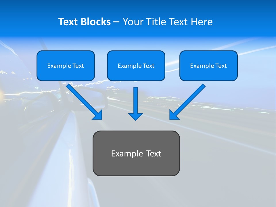 Traffic Metal Glass PowerPoint Template