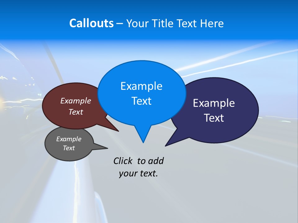 Traffic Metal Glass PowerPoint Template