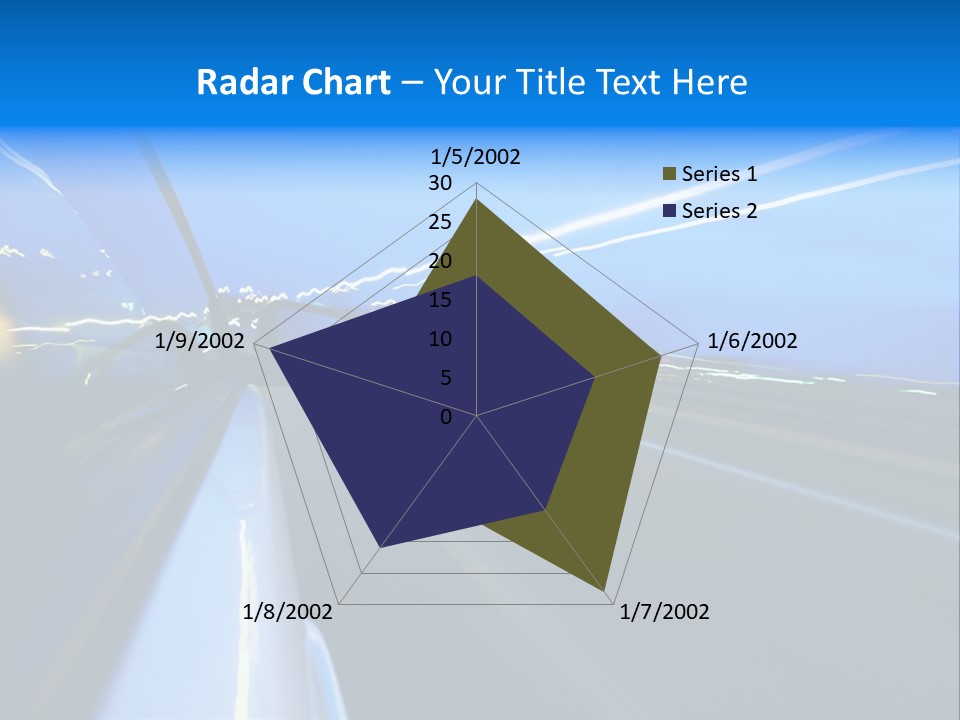 Traffic Metal Glass PowerPoint Template