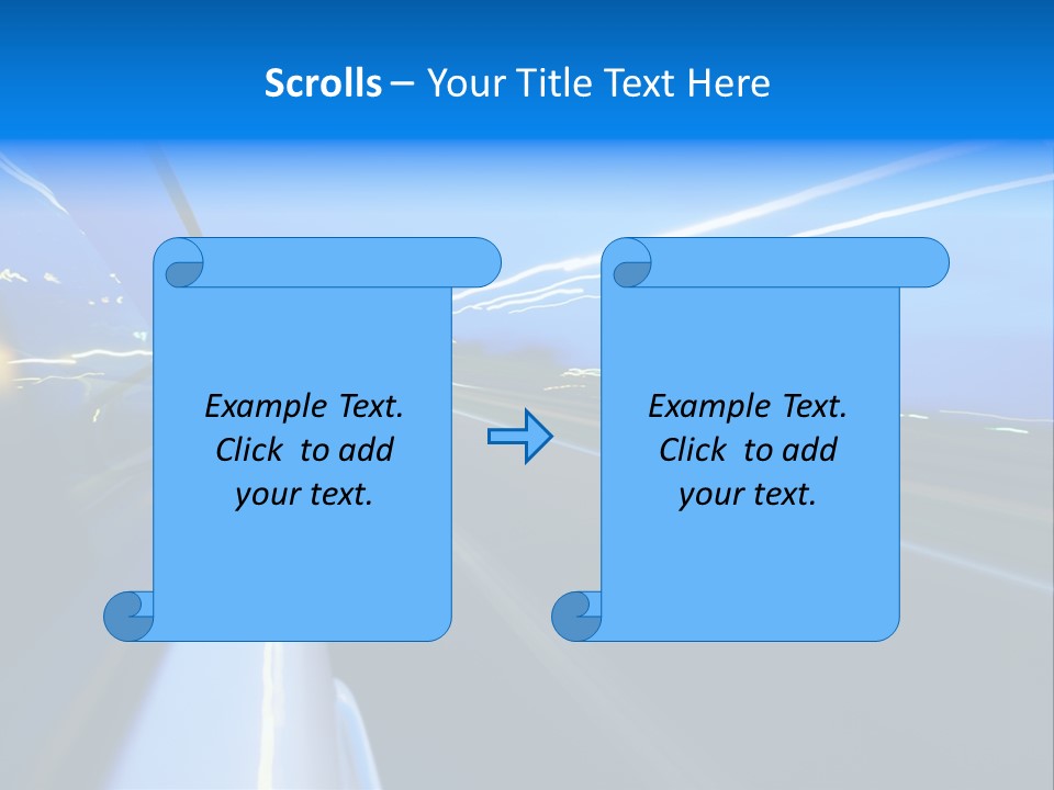 Traffic Metal Glass PowerPoint Template