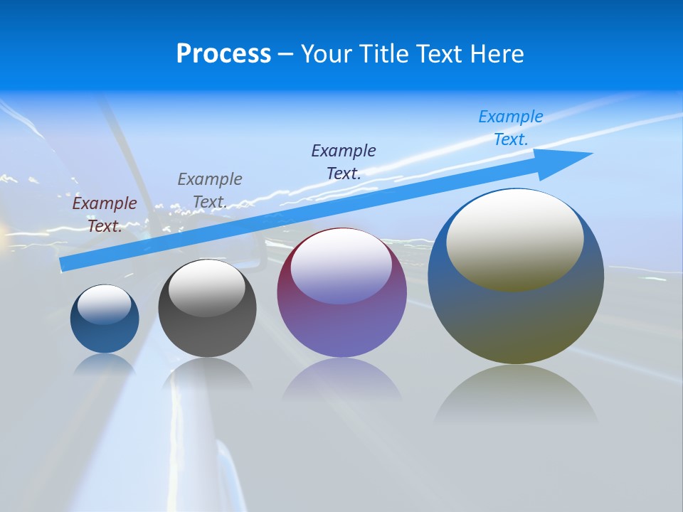Traffic Metal Glass PowerPoint Template