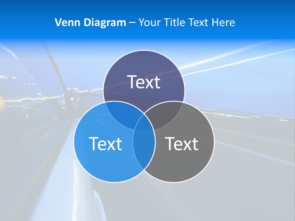 Traffic Metal Glass PowerPoint Template