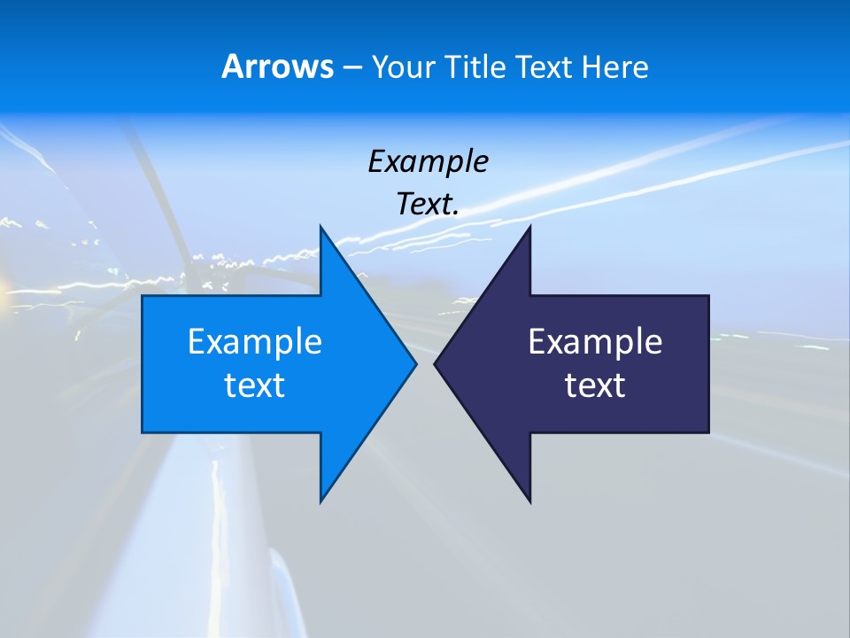 Traffic Metal Glass PowerPoint Template