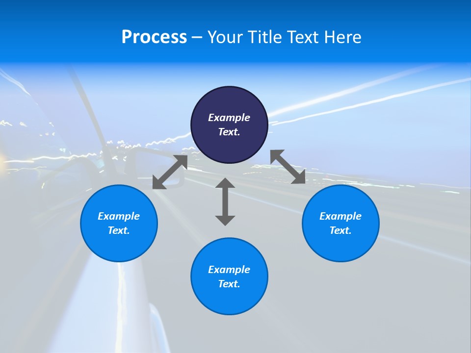 Traffic Metal Glass PowerPoint Template