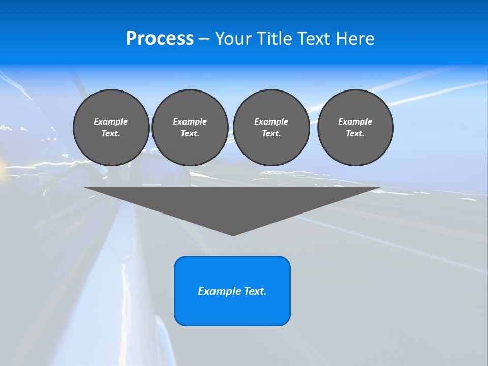 Traffic Metal Glass PowerPoint Template