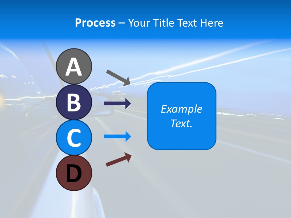 Traffic Metal Glass PowerPoint Template
