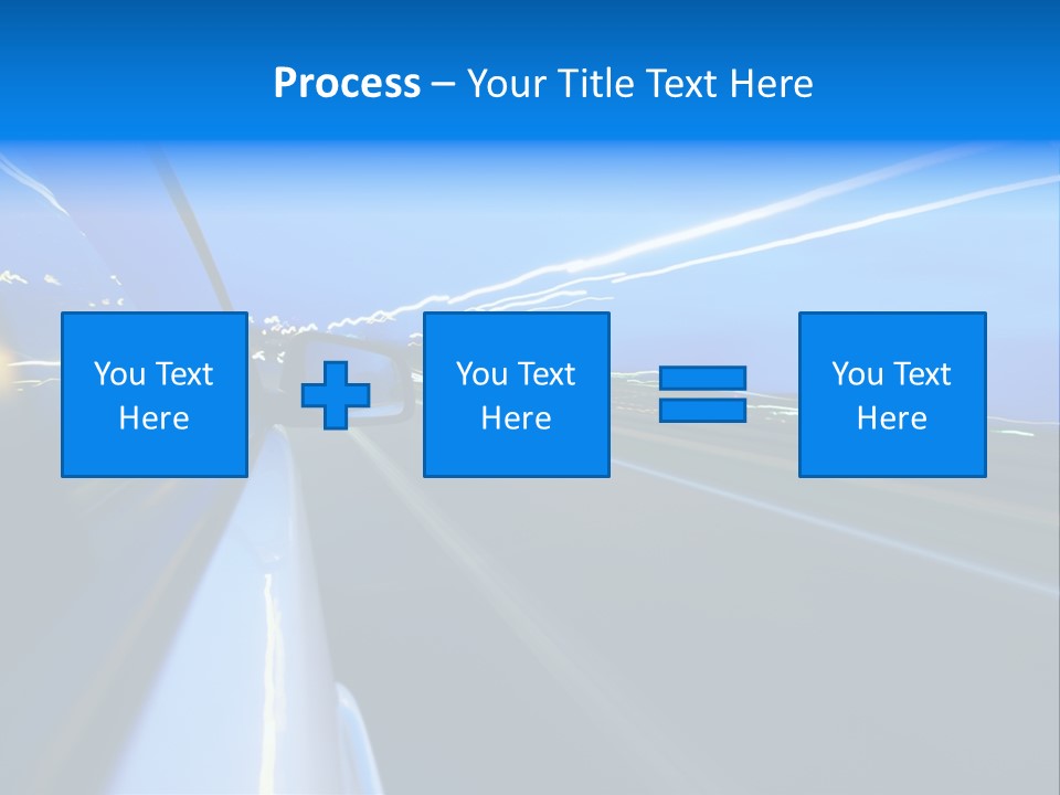 Traffic Metal Glass PowerPoint Template