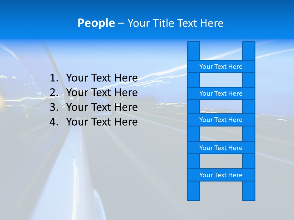 Traffic Metal Glass PowerPoint Template