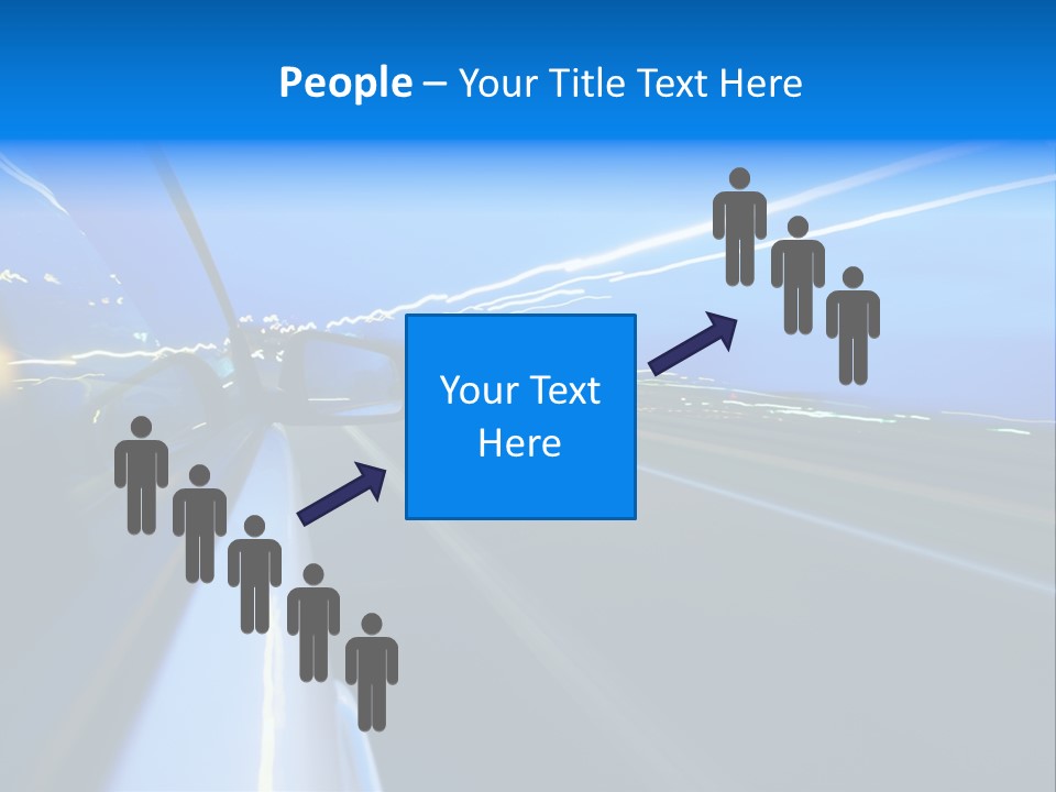 Traffic Metal Glass PowerPoint Template