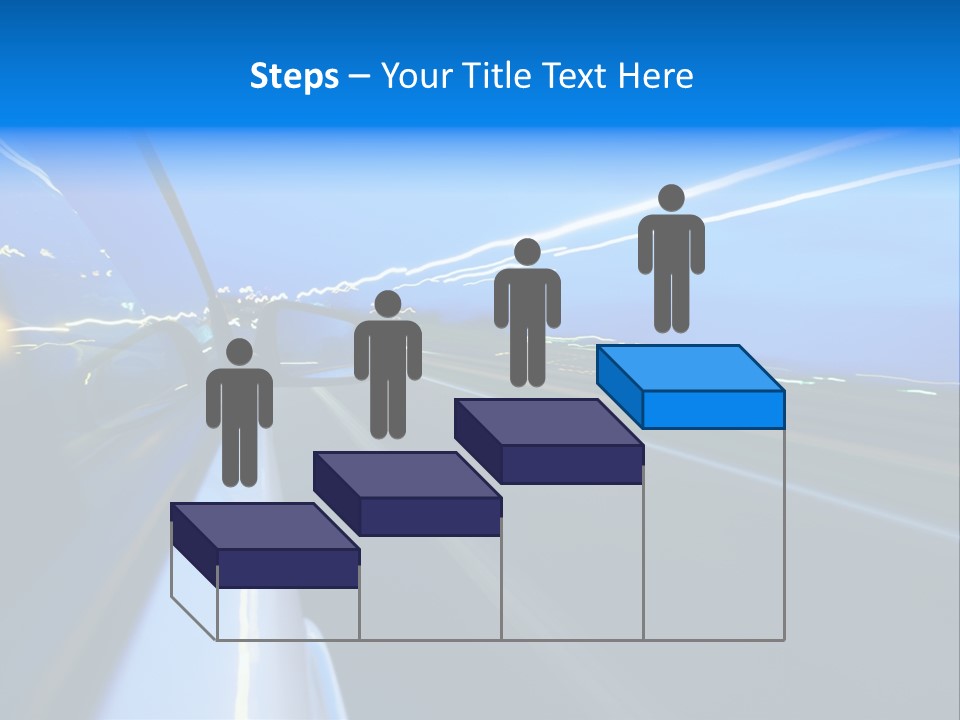 Traffic Metal Glass PowerPoint Template