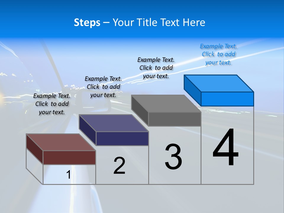 Traffic Metal Glass PowerPoint Template