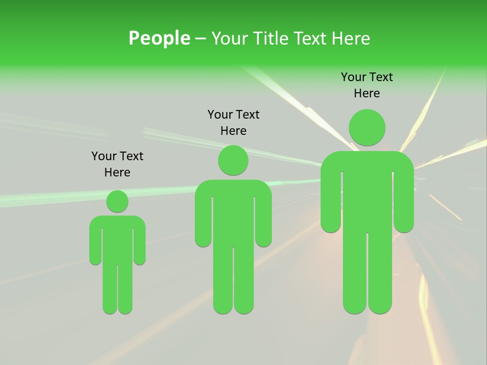 Drive Dark Reflection PowerPoint Template