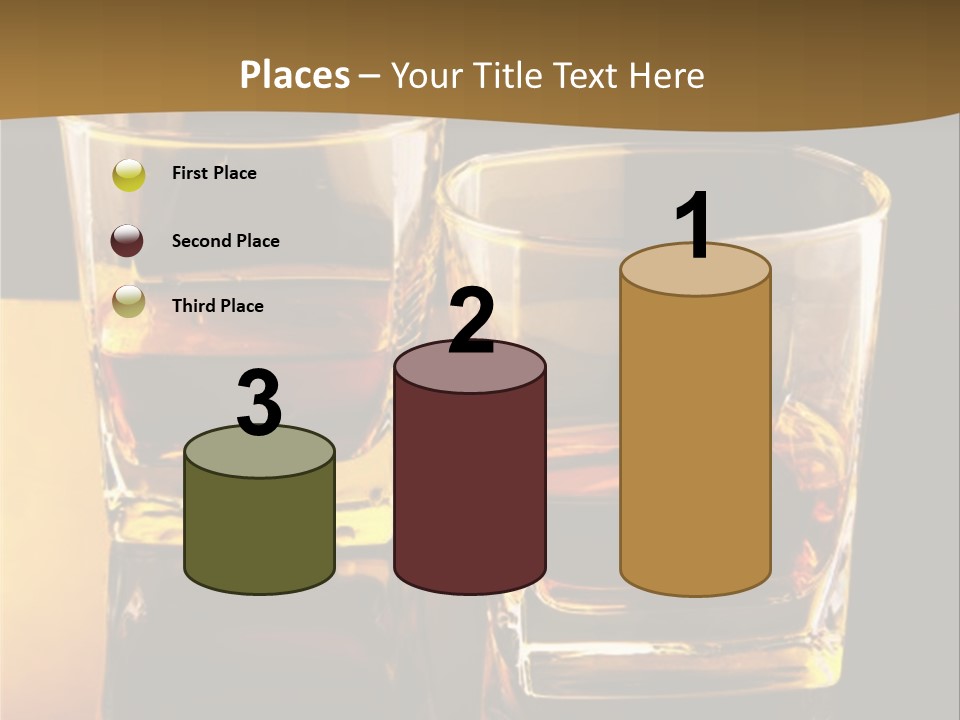 Alcohol Brandy Whiskey PowerPoint Template