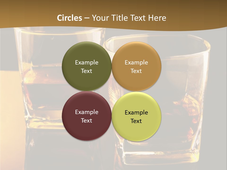 Alcohol Brandy Whiskey PowerPoint Template