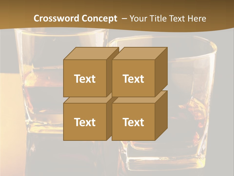 Alcohol Brandy Whiskey PowerPoint Template