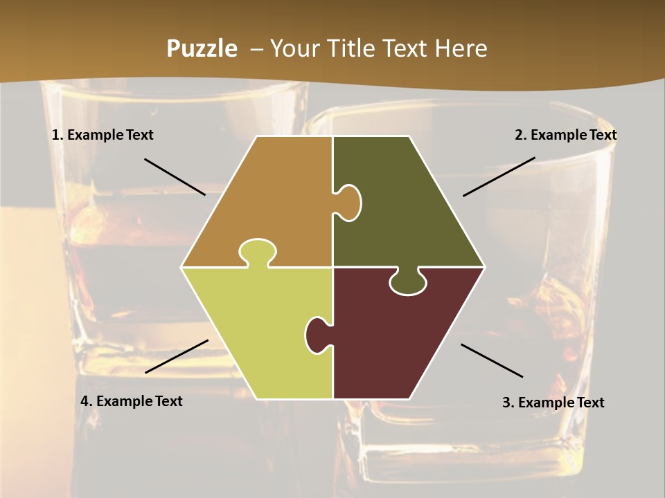 Alcohol Brandy Whiskey PowerPoint Template