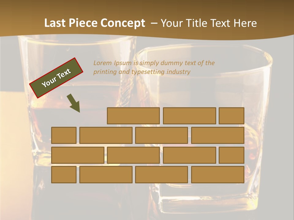 Alcohol Brandy Whiskey PowerPoint Template