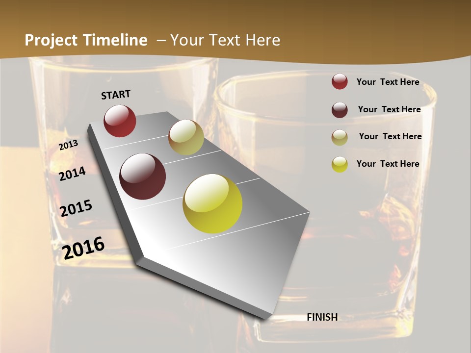 Alcohol Brandy Whiskey PowerPoint Template
