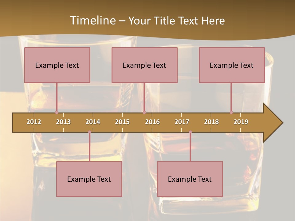 Alcohol Brandy Whiskey PowerPoint Template