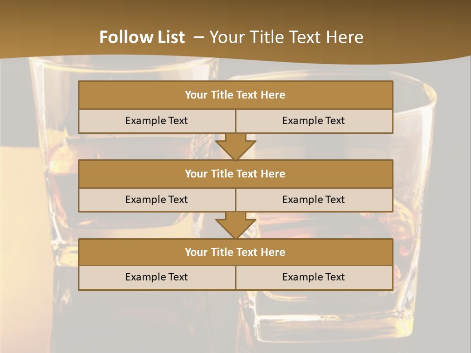 Alcohol Brandy Whiskey PowerPoint Template